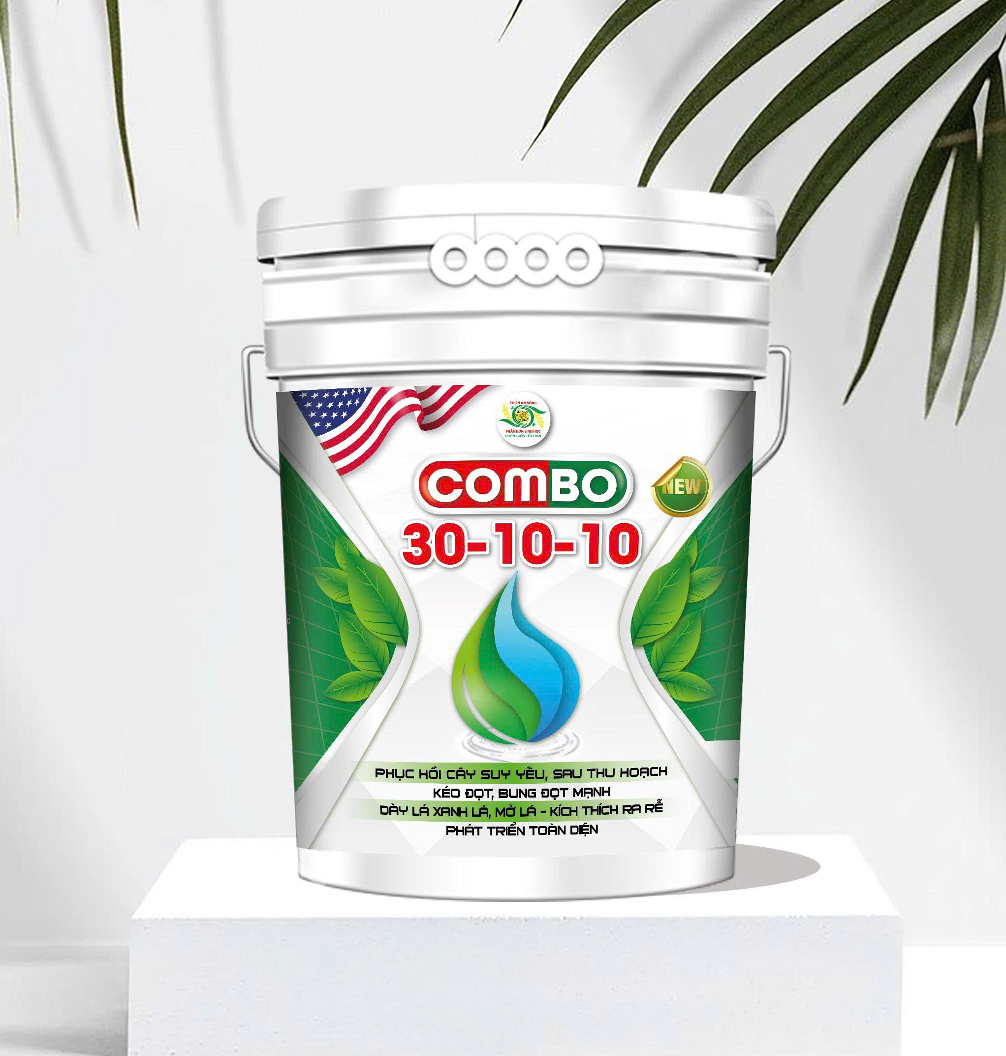 Phân bón hữu cơ Combo 30-10-10 TAN