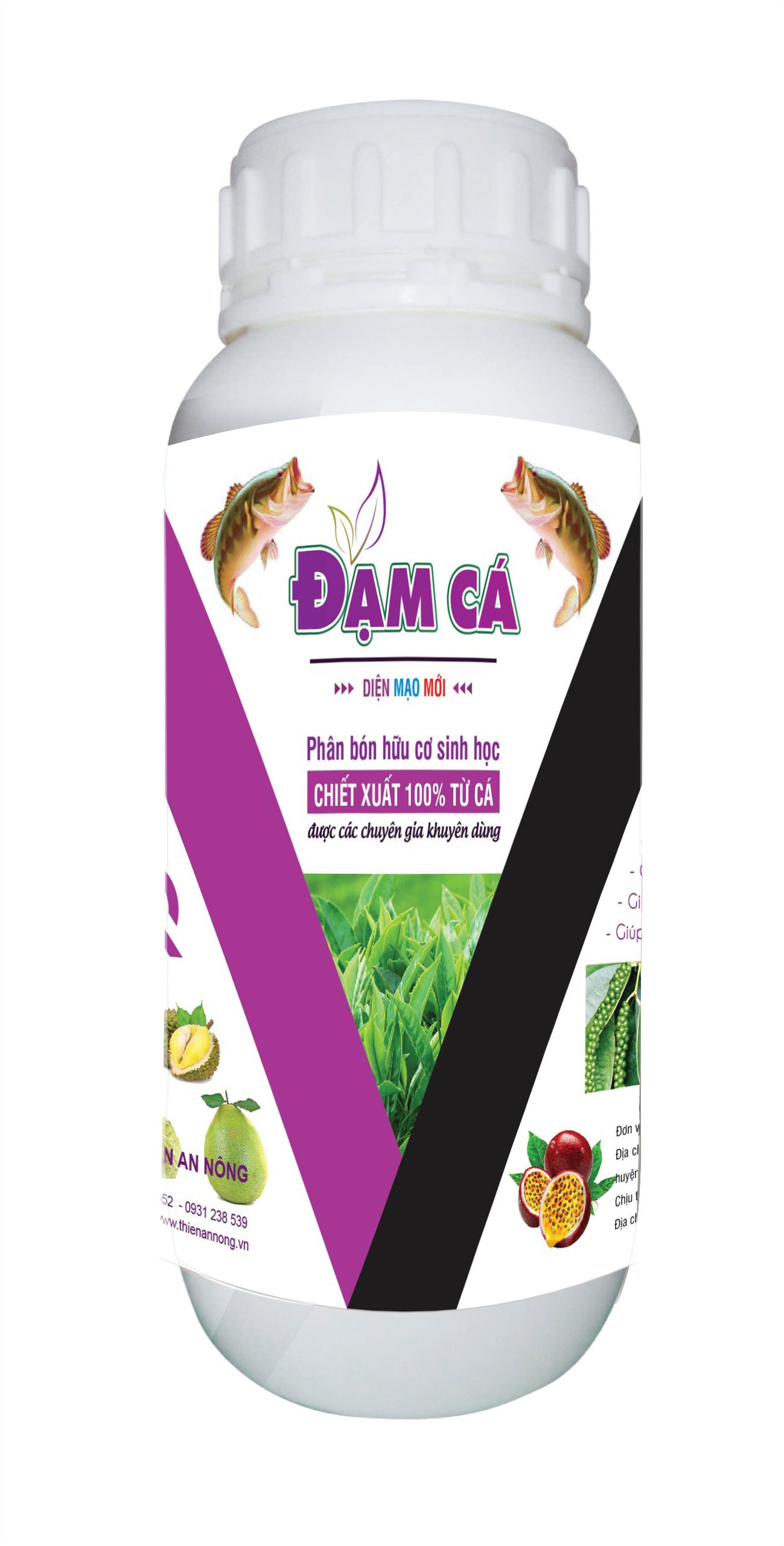 ĐẠM CÁ ( Phân bón hữu cơ sinh học chiết xuất 100% từ cá)